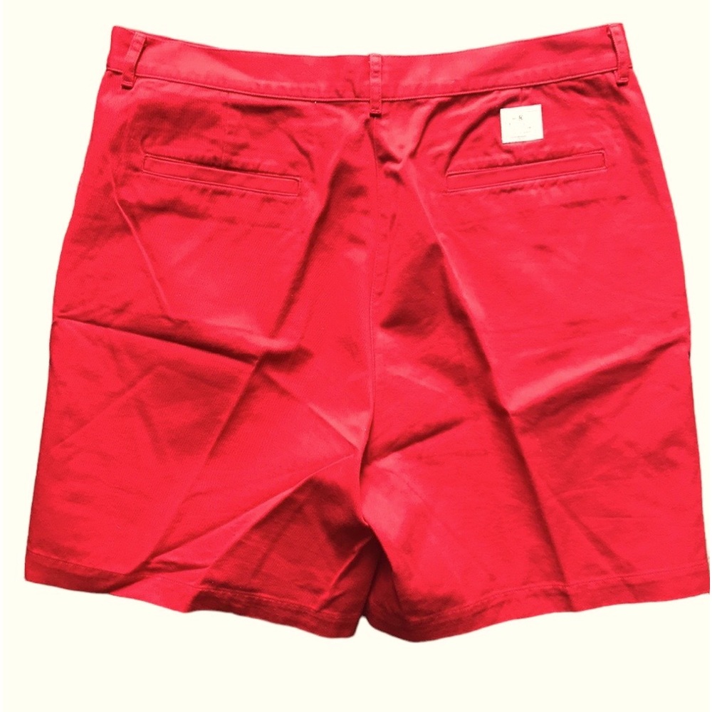 Lauren Ralph Lauren Vintage High Waist Shorts Red Women’s 12 - Picture 2 of 11